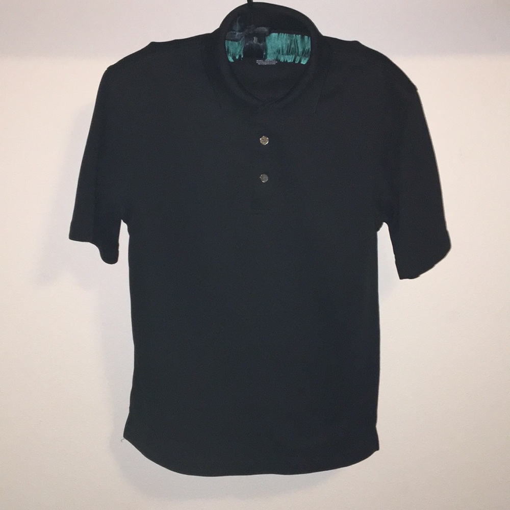 Grand Slam men’s black golf polo